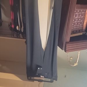 Woman black suit pants